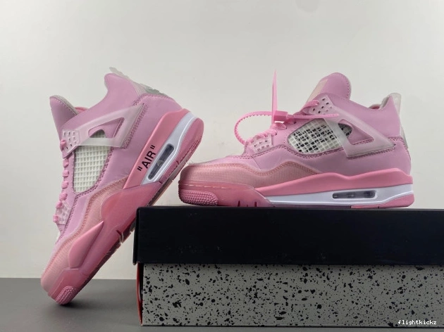 PINK X OFF-WHITE 4 JORDAN 0713